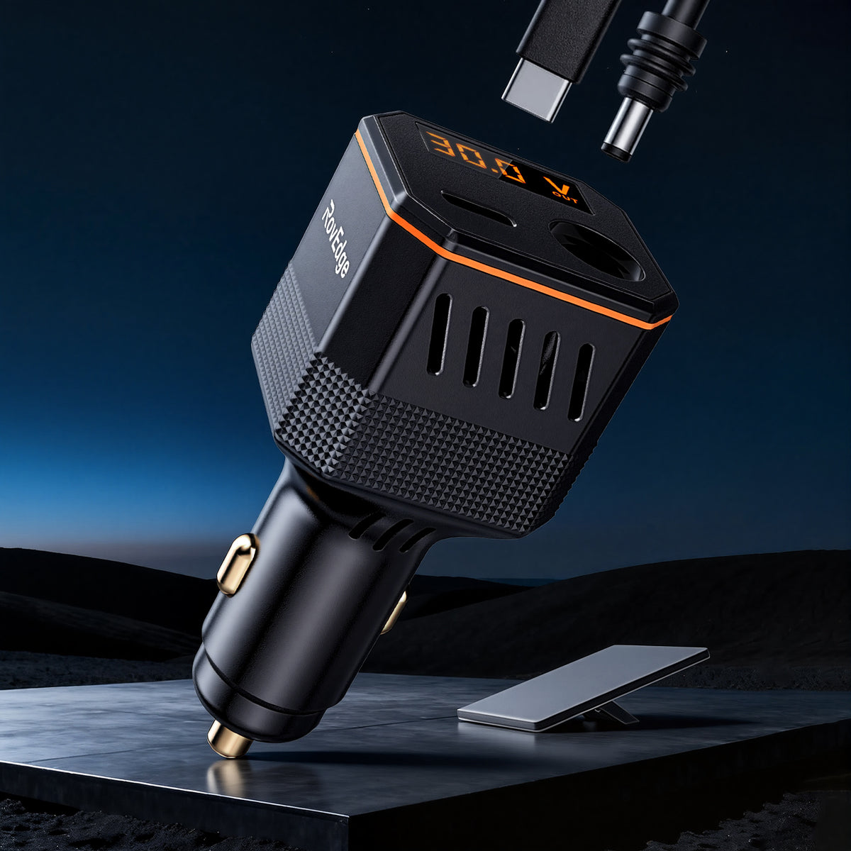 ROVEDGE VC-1 | 105W Car Power Adapter for Starlink Mini
