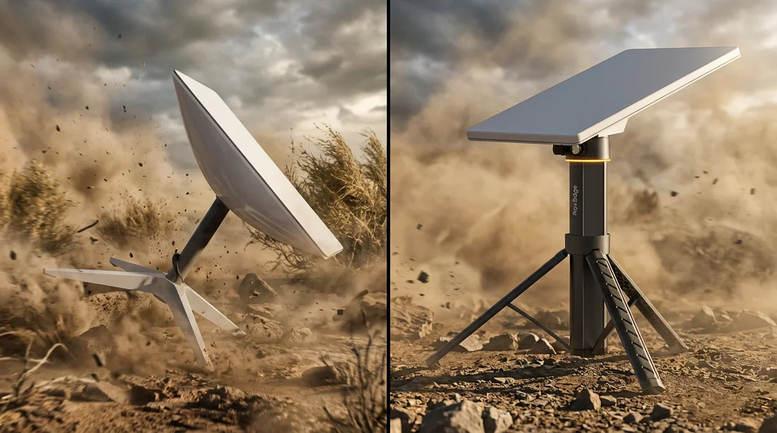Stop the "Tip-Over": Why Your Starlink Mini Kickstand is Failing in High Winds (and How to Fix It)