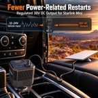 ROVEDGE VC-1 | 105W Car Power Adapter for Starlink Mini