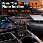 ROVEDGE VC-1 | 105W Car Power Adapter for Starlink Mini