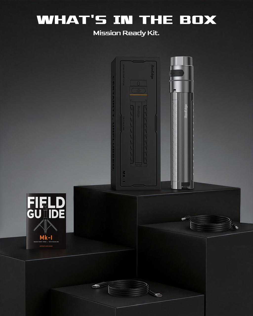 RovEdge Mk-I Mission Power Station | Integrated Energy for Starlink Mini